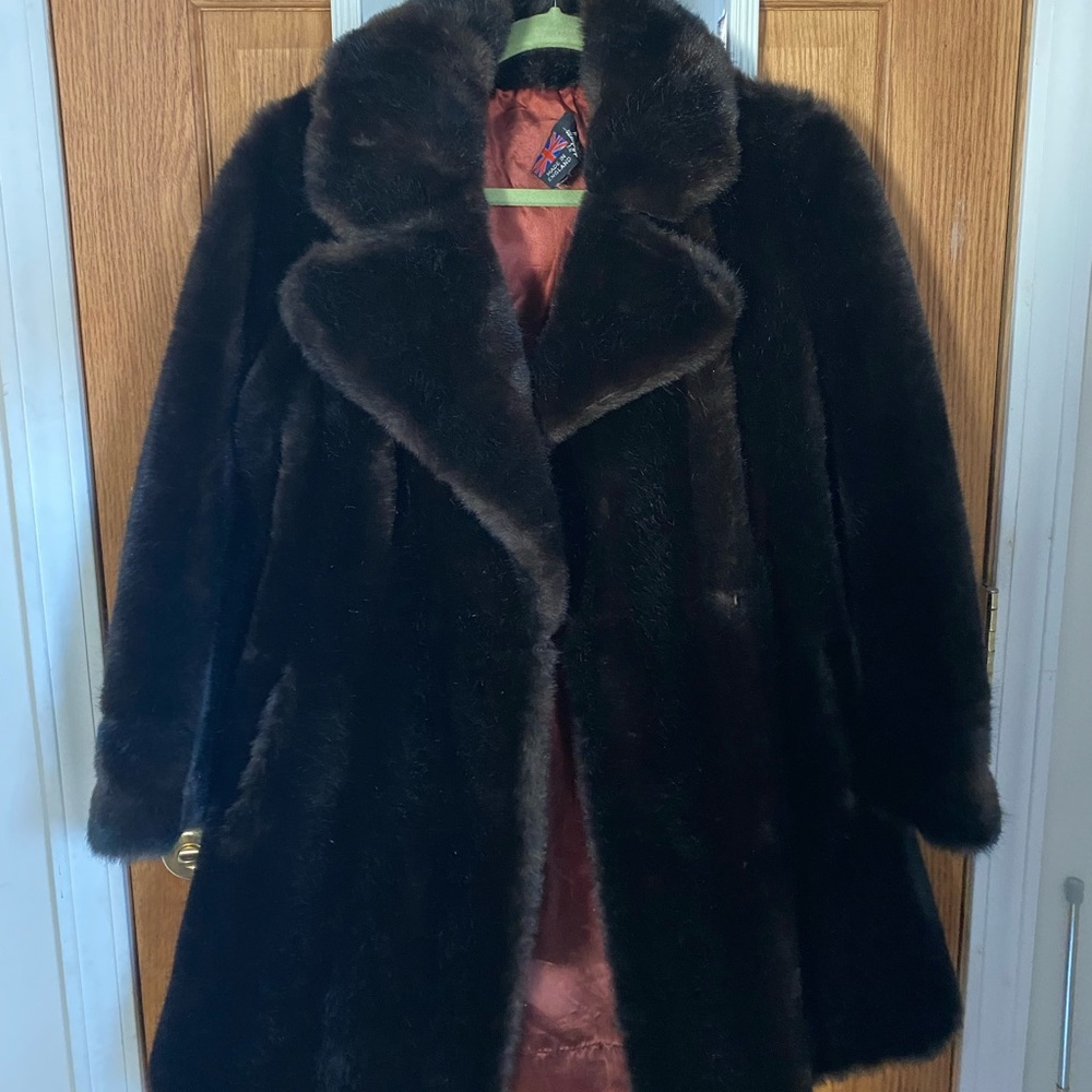 Fur coat from England